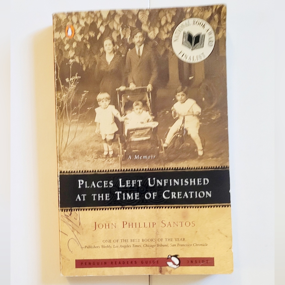 Places Left Unfinished at the Time of Creation Book